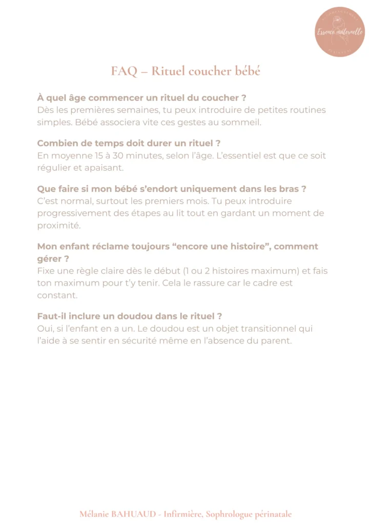 Créer un rituel de coucher 6