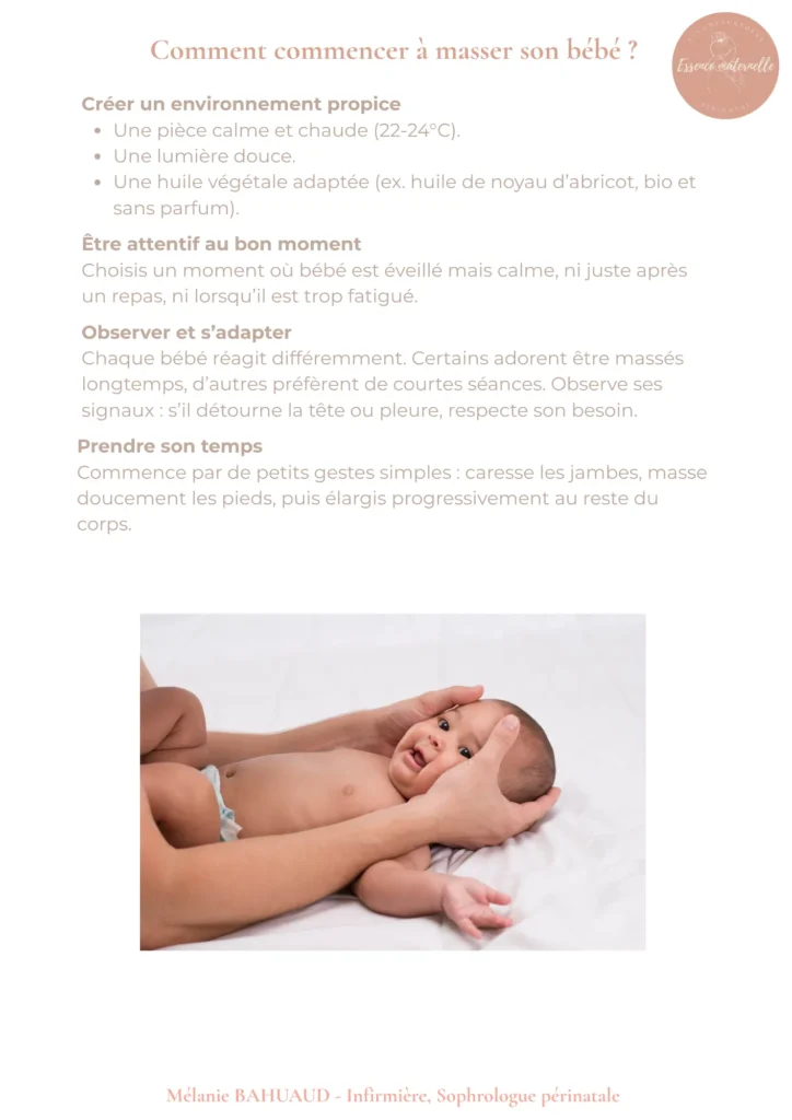 Masser son bébé 5