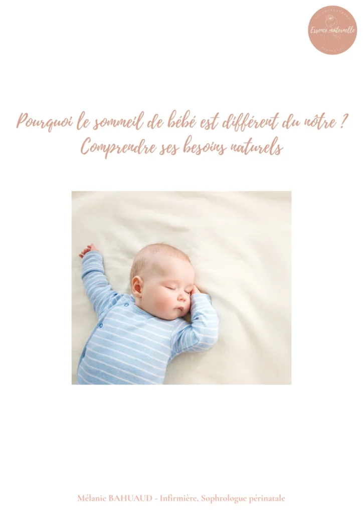 Pourquoi le sommail de bébé est différent du notre 1