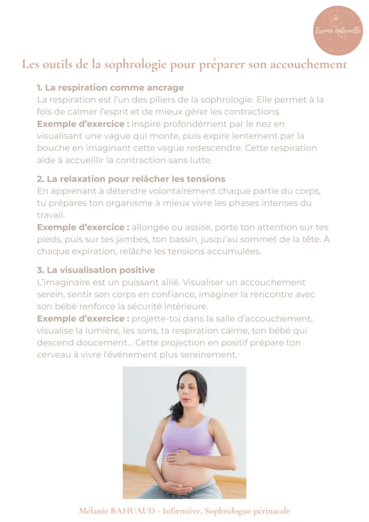 comment la sophro aide a preparer son accouchement 4